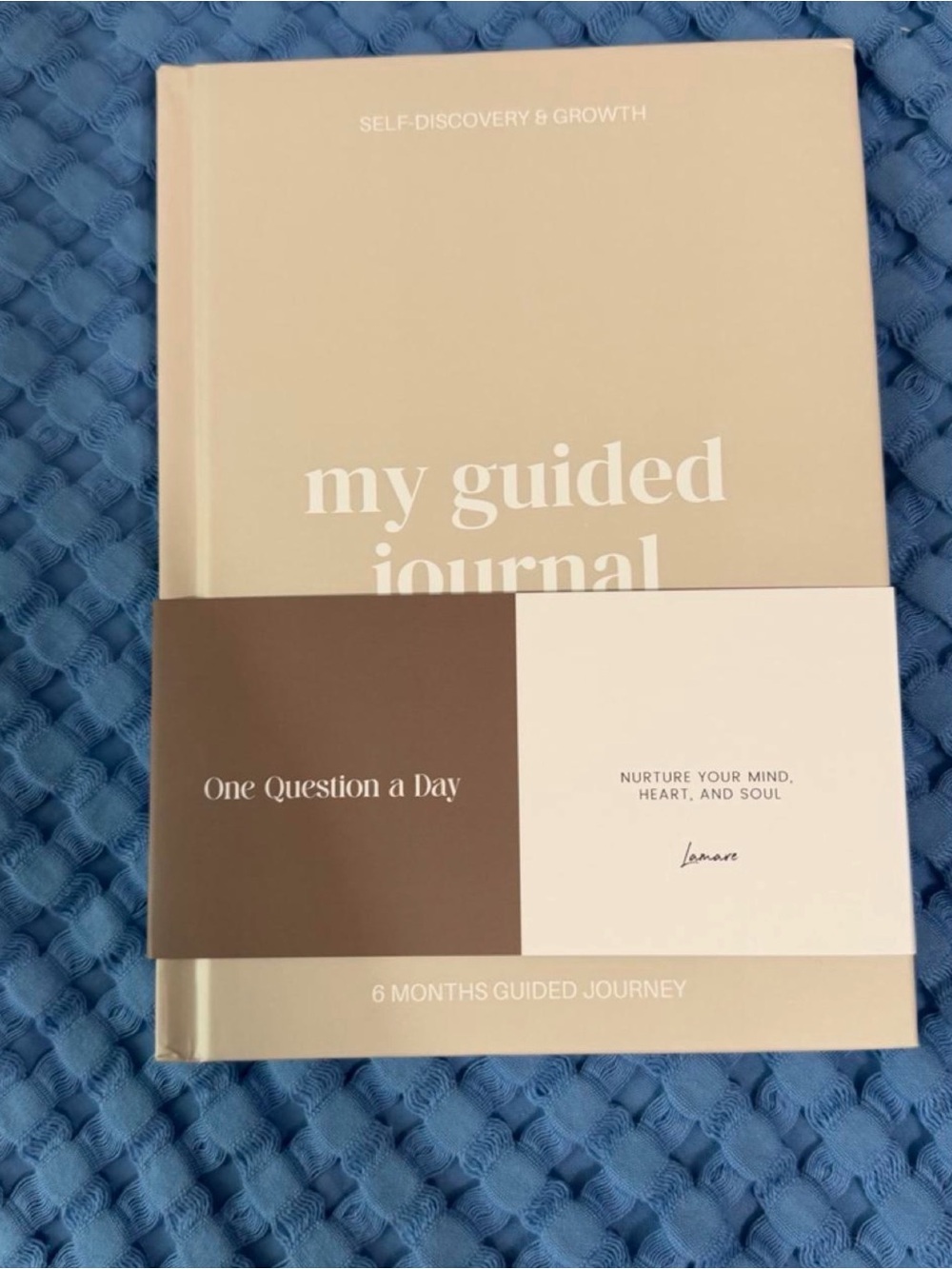 My Guided Journal Hardcover — Cream One Question a Day